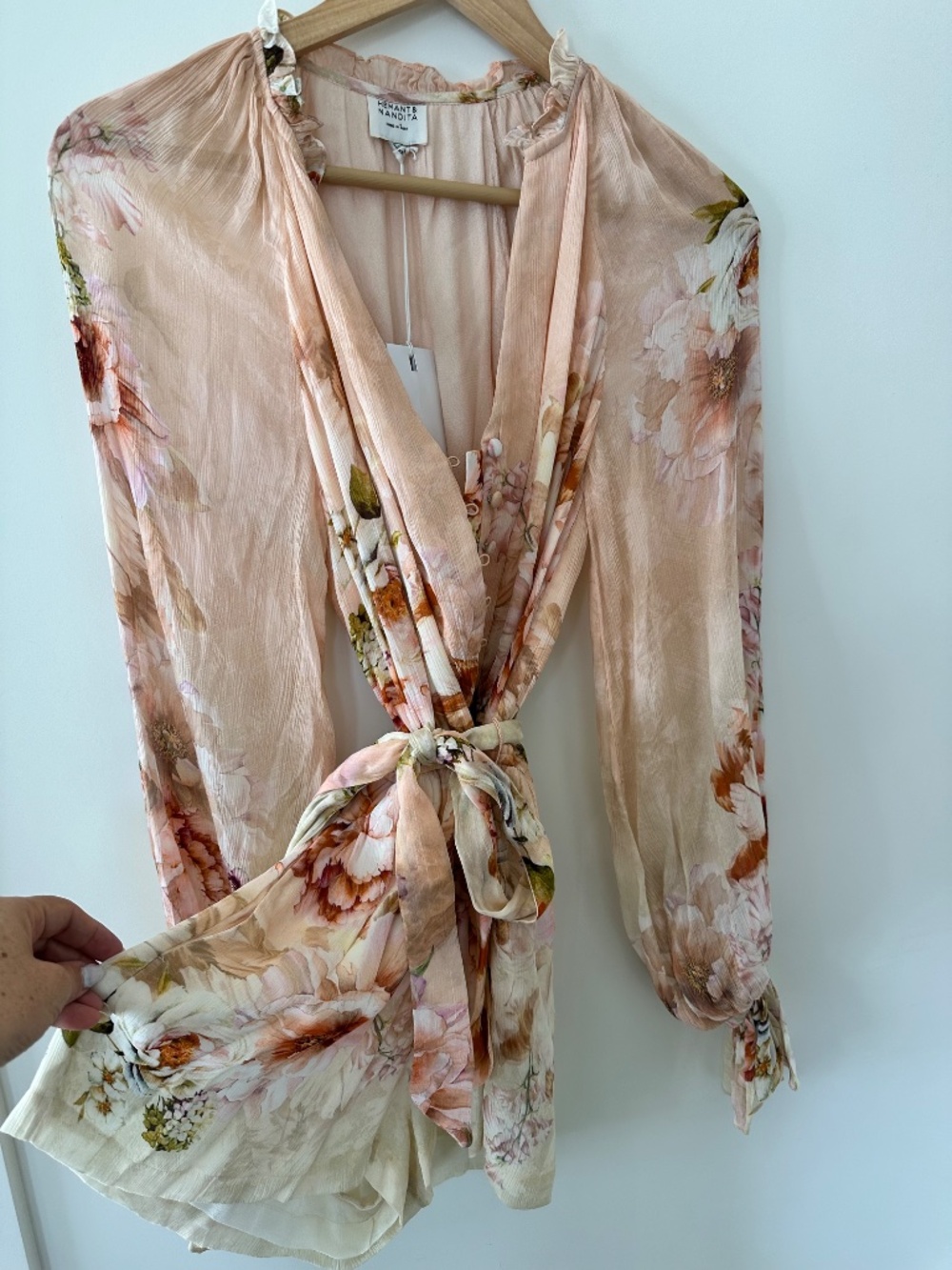 Hemant & Nandita Romper w/Belt BNWT - Picture 9 of 11